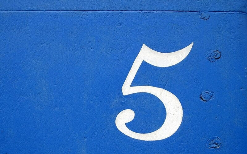 số 5 trong thần số học