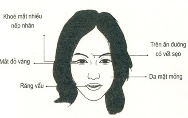 nhân tướng học phụ nữ qua khuôn mặt