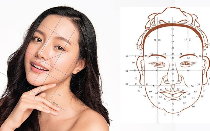 khuôn mặt nhân tướng học