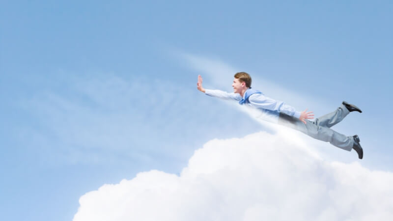 giải mã mơ thấy mình biết bay