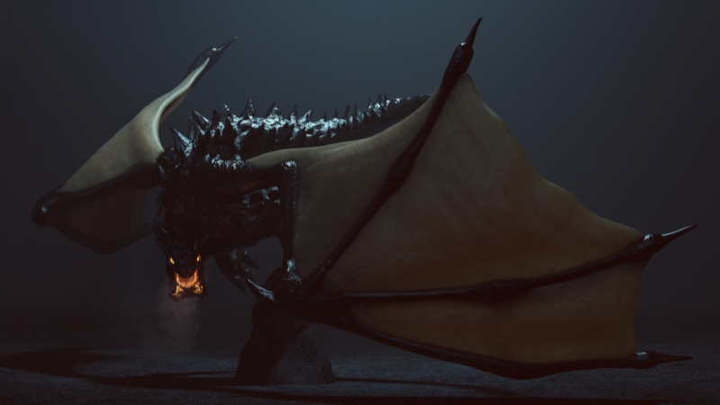 mơ thấy rồng đen đánh số mấy