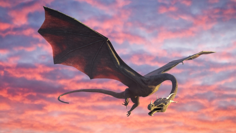 mơ thấy rồng đen ý nghĩa là gì